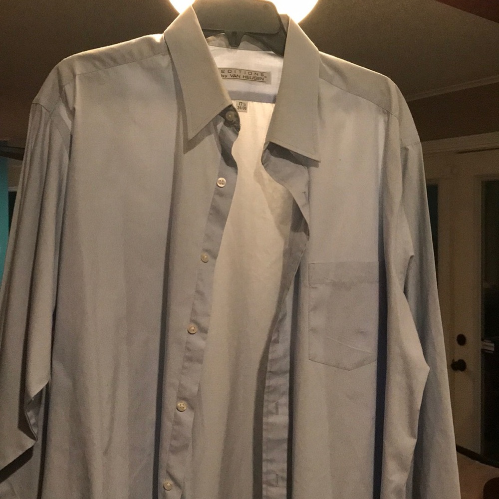 Light blue Van Heusen dress shirt XL